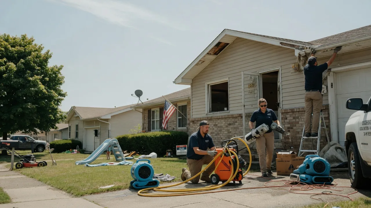 Water Damage Restoration in Italy, TX near me